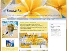 Tablet Screenshot of kuutarha.fi